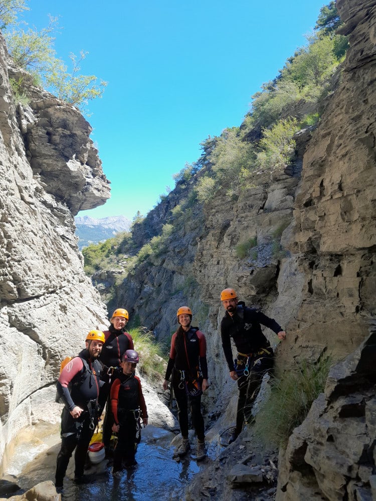 Canyoning serre-ponçon