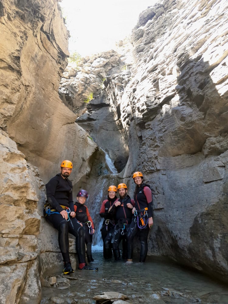 Canyoning serre-ponçon